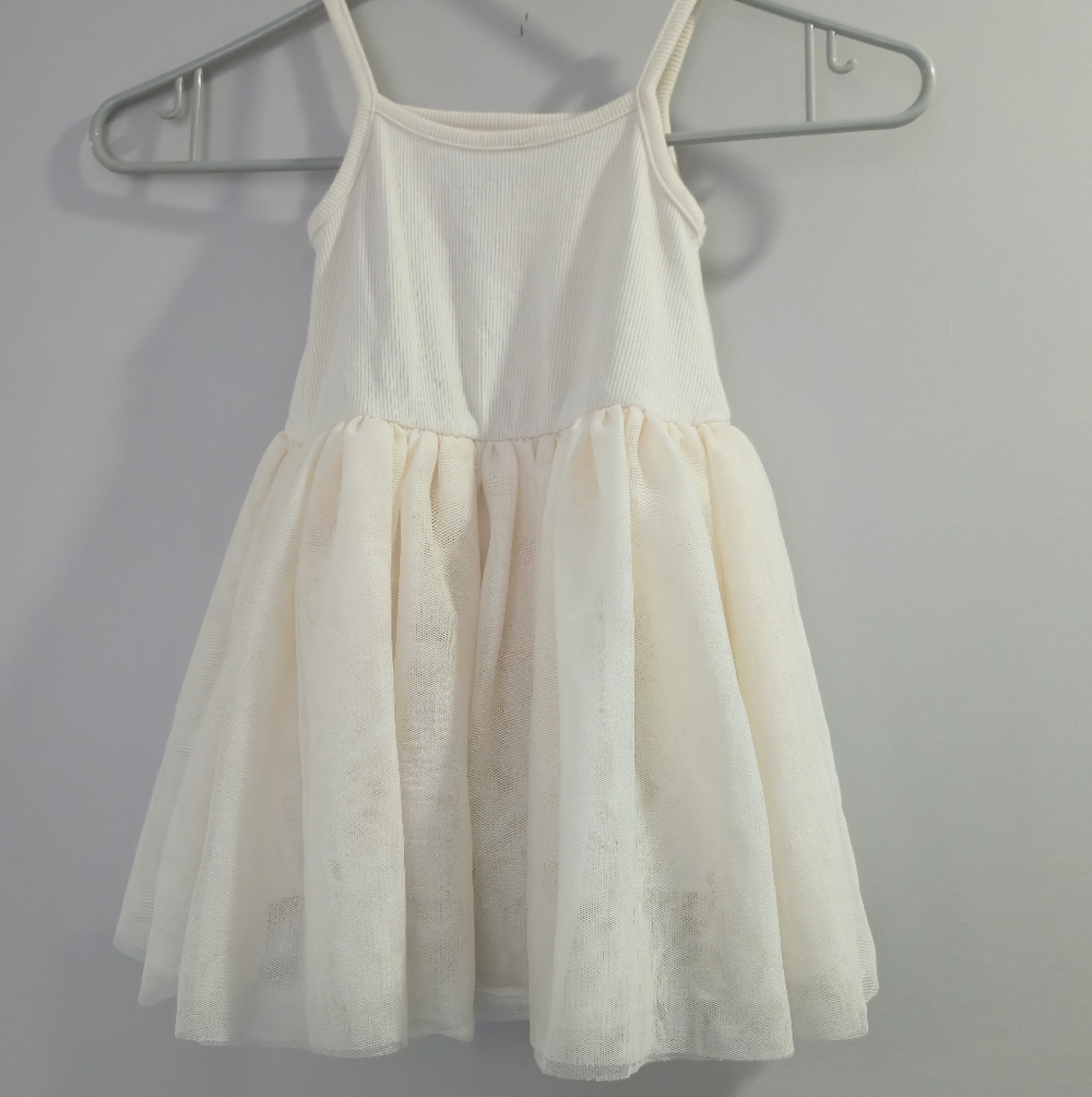 Old Navy Cream Kids Casual Dress